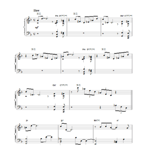 Benny Carter Katy Do Musik Noten - Piano Solo - 18734-0