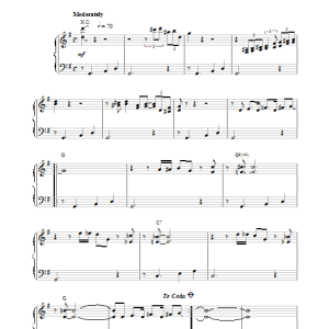 Benny Carter Miss Missouri Musik Noten - Piano Solo - 18648-0