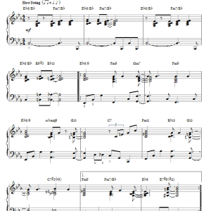 Benny Carter When Lights Are Low [Jazz version] (arr. Brent Edstrom) Musik Noten - Piano Solo - 70744-0
