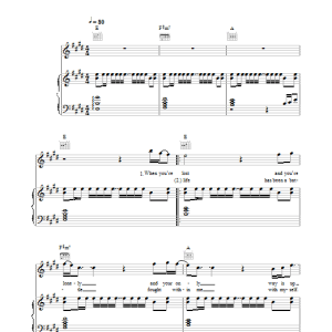 Ben's Brother Carry On Musik Noten - Piano, Vocal & Guitar Chords - 39677-0