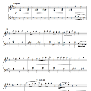 Bernard de la Monnoye Pat-A-Pan (Willie, Take Your Little Drum) (in the style of Tchaikovsky) Musik Noten - Piano Solo - 52018-0