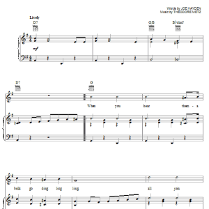 Bessie Smith (There'll Be) A Hot Time In The Old Town Tonight Musik Noten - Piano, Vocal & Guitar Chords - 16595-0