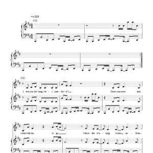 Beth Ditto Goodnight Good Morning Musik Noten - Piano, Vocal & Guitar Chords - 108163-0