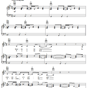 Bethany Dillon Lead Me On Musik Noten - Piano, Vocal & Guitar Chords - 28842-0