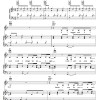 Beyonce Disappear Musik Noten - Piano, Vocal & Guitar Chords - 74174-0