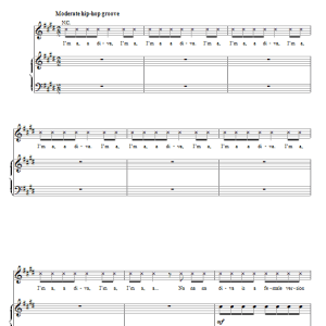 Beyonce Diva Musik Noten - Piano, Vocal & Guitar Chords - 74661-0