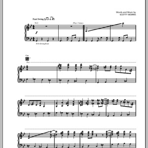 Big Bad Voodoo Daddy King Of Swing Musik Noten - Piano, Vocal & Guitar Chords - 153943-0