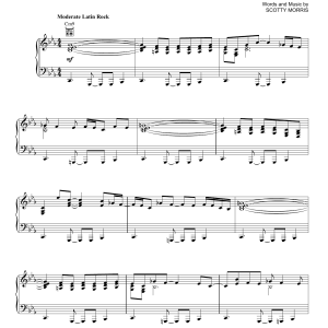 Big Bad Voodoo Daddy Please Baby Musik Noten - Piano, Vocal & Guitar Chords - 153949-0