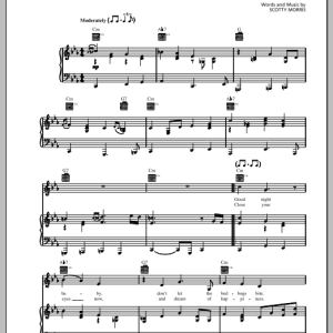 Big Bad Voodoo Daddy Sleep Tight Musik Noten - Piano, Vocal & Guitar Chords - 153953-0
