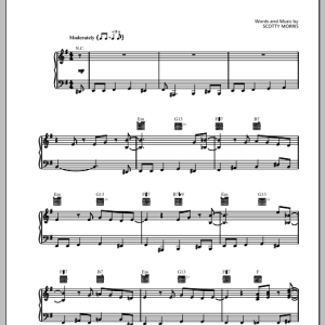Big Bad Voodoo Daddy Some Things Musik Noten - Piano, Vocal & Guitar Chords - 153945-0