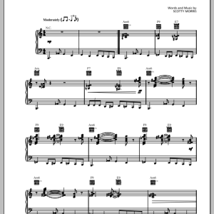 Big Bad Voodoo Daddy Who's That Creepin' Musik Noten - Piano, Vocal & Guitar Chords - 153957-0