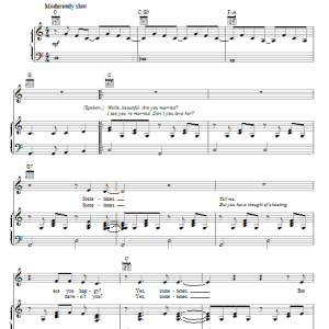 Bill Anderson Sometimes Musik Noten - Piano, Vocal & Guitar Chords - 83840-0