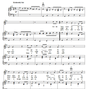Bill Anderson Wild Week End Musik Noten - Piano, Vocal & Guitar Chords - 83842-0