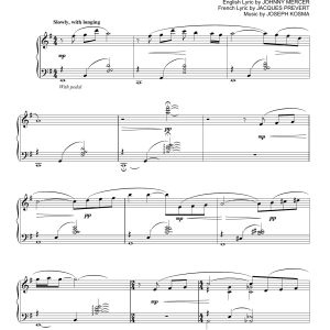 Bill Evans Autumn Leaves (arr. Phillip Keveren) Musik Noten - Piano Solo - 52161-0