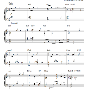 Bill Evans Emily [Jazz version] (arr. Brent Edstrom) Musik Noten - Piano Solo - 86882-0