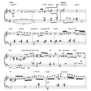 Bill Evans In A Sentimental Mood [Jazz version] (arr. Brent Edstrom) Musik Noten - Piano Solo - 86878-0