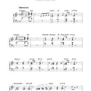 Bill Evans Minority Musik Noten - Piano Solo - 15894-0