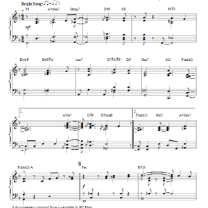 Bill Evans My Heart Stood Still [Jazz version] (arr. Brent Edstrom) Musik Noten - Piano Solo - 86881-0