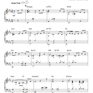 Bill Evans Tenderly [Jazz version] (arr. Brent Edstrom) Musik Noten - Piano Solo - 86870-0