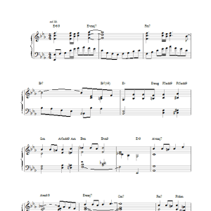 Bill Evans Who Can I Turn To (When Nobody Needs Me) Musik Noten - Piano Solo - 15904-0