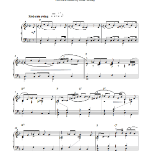 Billie Holiday Fine And Mellow (My Man Don't Love Me) Musik Noten - Piano Solo - 49523-0
