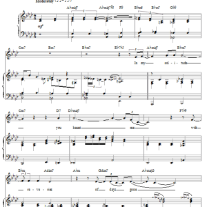 Billie Holiday Solitude Musik Noten - Piano & Vocal - 23450-0