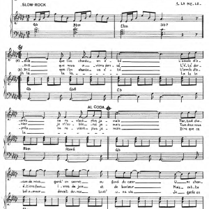 Billy Bridge La Melodie Musik Noten - Piano & Vocal - 119768-0