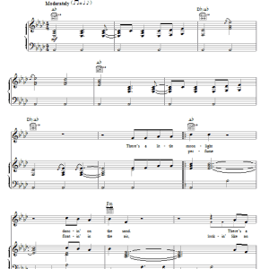 Billy Currington Let Me Down Easy Musik Noten - Piano, Vocal & Guitar Chords - 80924-0