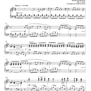 Billy Joel C'etait Toi (You Were The One) [Classical version] (arr. Phillip Keveren) Musik Noten - Piano Solo - 171683-0