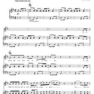 Billy Joel Keeping The Faith Musik Noten - Piano, Vocal & Guitar Chords - 23363-0
