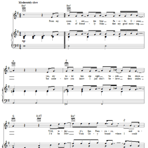 Billy Joel Oyster Bay Musik Noten - Piano, Vocal & Guitar Chords - 56155-0