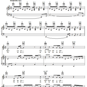 Billy Joel Prime Of Your Life Musik Noten - Piano, Vocal & Guitar Chords - 56137-0