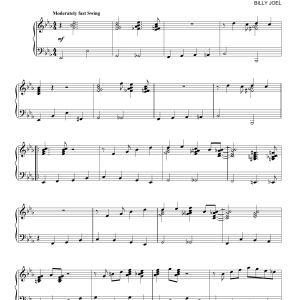 Billy Joel The Longest Time [Jazz version] Musik Noten - Piano Solo - 164368-0