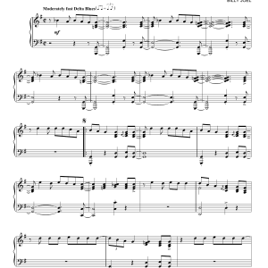 Billy Joel The River Of Dreams [Jazz version] Musik Noten - Piano Solo - 164365-0