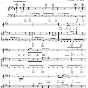 Billy Ocean Get Outta My Dreams, Get Into My Car Musik Noten - Piano, Vocal & Guitar Chords - 54034-0