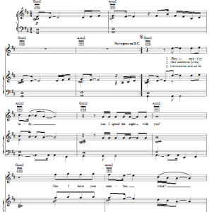 Billy Ocean Mystery Lady Musik Noten - Piano, Vocal & Guitar Chords - 54030-0