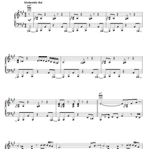 Billy Preston Space Race Musik Noten - Piano, Vocal & Guitar Chords - 67213-0