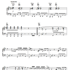 Billy Preston Struttin' Musik Noten - Piano, Vocal & Guitar Chords - 67216-0