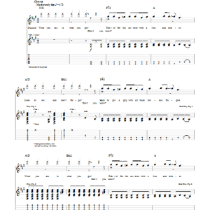 Billy Talent Line & Sinker Musik Noten - Guitar Tab - 54285-0