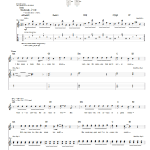 Billy Talent Surrender Musik Noten - Guitar Tab - 58316-0