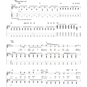 Billy Talent The Ex Musik Noten - Guitar Tab - 54291-0