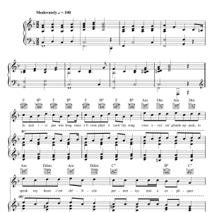 Bing Crosby Darling Je Vous Aime Beaucoup Musik Noten - Piano, Vocal & Guitar Chords - 105515-0