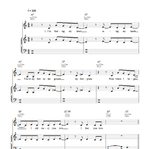 Birdy Light Me Up Musik Noten - Piano, Vocal & Guitar Chords - 118574-0