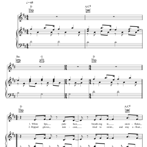 Birdy The A Team Musik Noten - Piano, Vocal & Guitar Chords - 111529-0