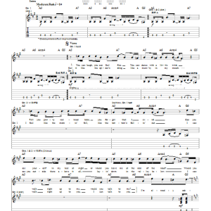 Black Lab Learn To Crawl Musik Noten - Guitar Tab - 20722-0