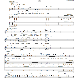 Black Label Society Been A Long Time Musik Noten - Guitar Tab - 65033-0