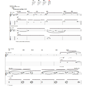 Black Label Society Blacked Out World Musik Noten - Guitar Tab - 65009-0