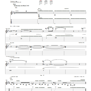 Black Label Society Fire It Up Musik Noten - Guitar Tab - 65029-0