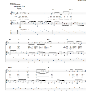 Black Label Society January Musik Noten - Guitar Tab - 79929-0