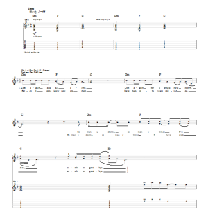 Black Label Society Nothing's The Same Musik Noten - Guitar Tab - 65057-0